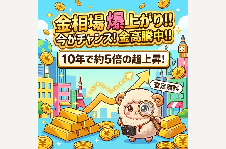ナニウールくん金相場爆上がり１