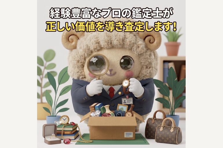 ナニウールくん　鑑定士
