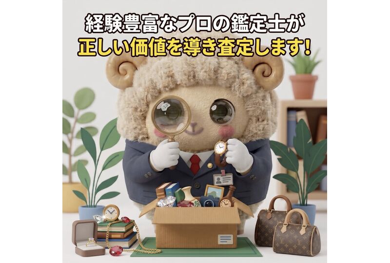 ナニウールくん　鑑定士